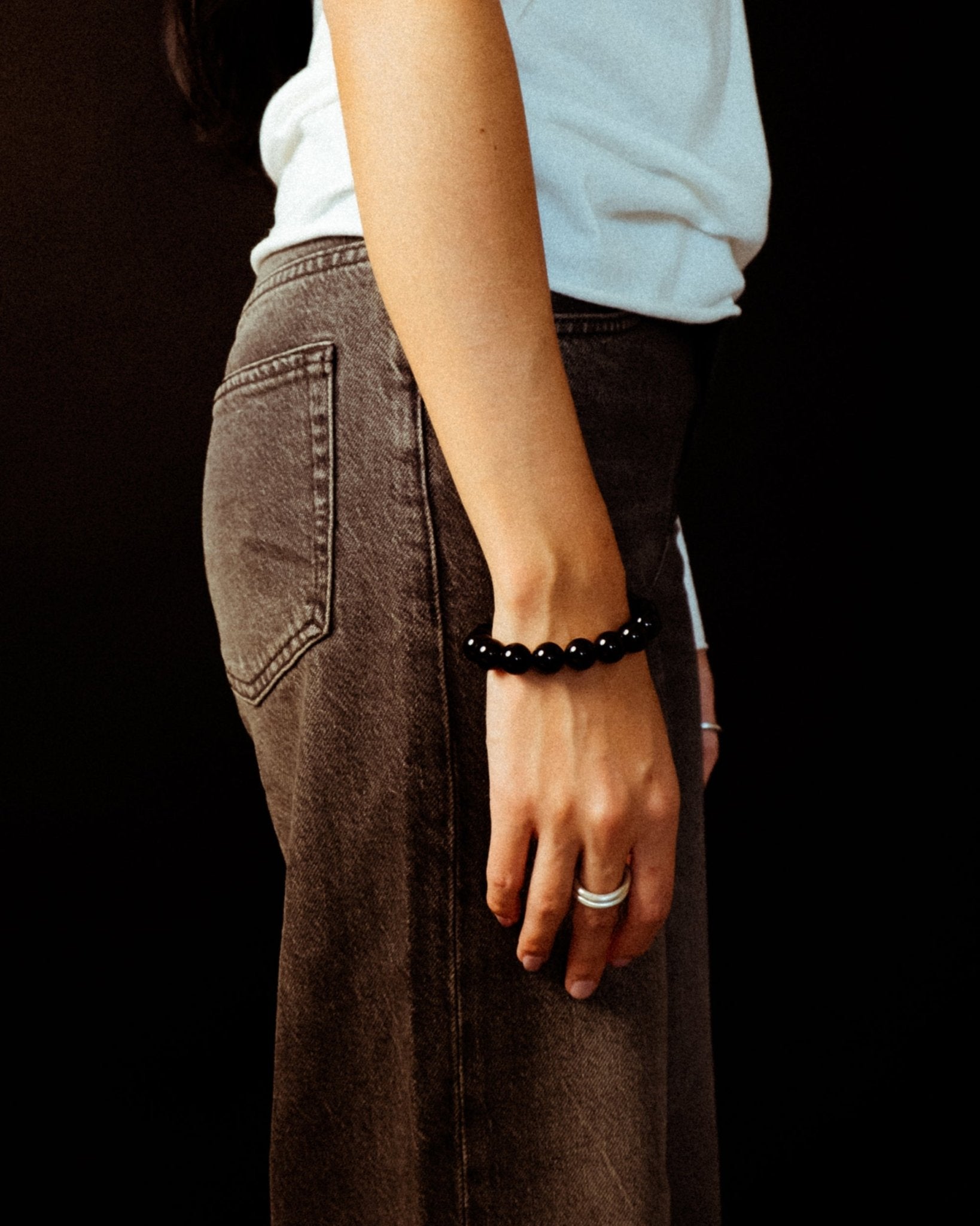 HINA BRACELET, ONYX - Cklasic Designs