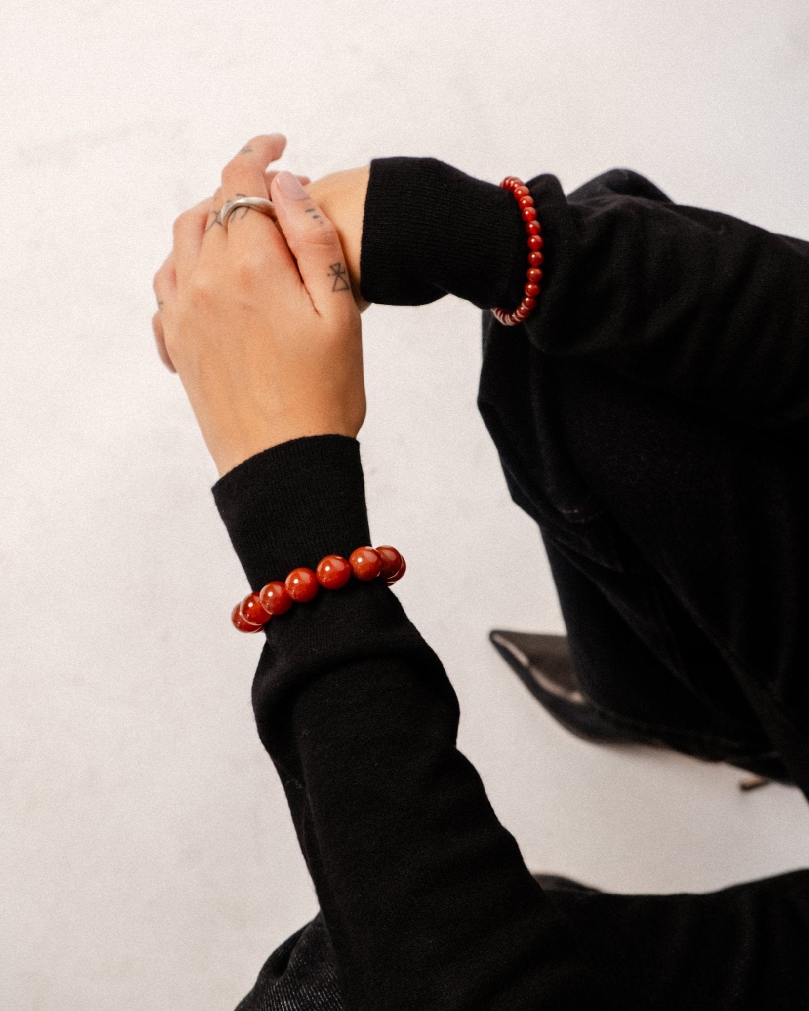 SMALL HINA BRACELET, CARNELIAN - Cklasic Designs