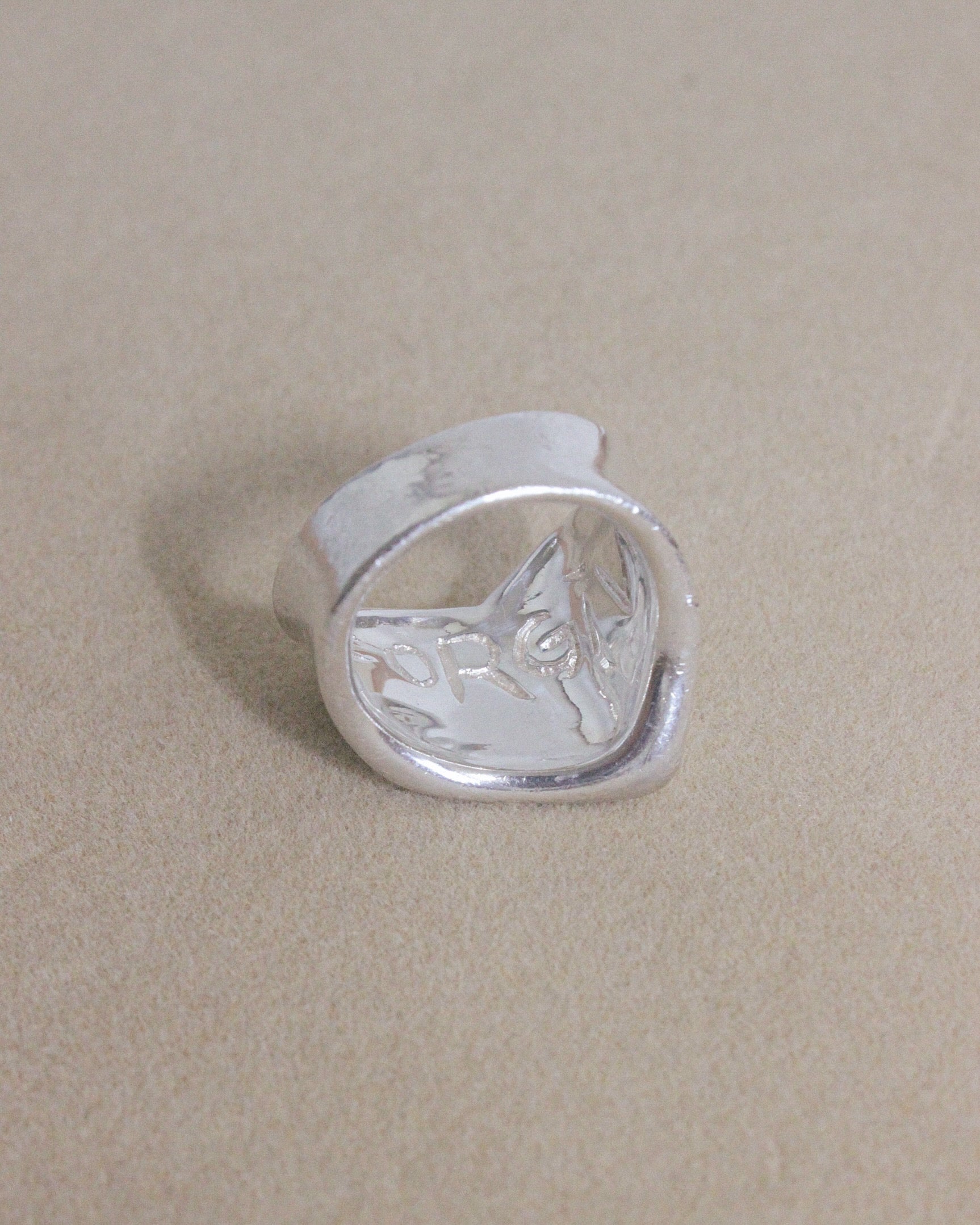 Women's Rlm Silver Ring | Organic Ring in Silver | Cklasic Designs