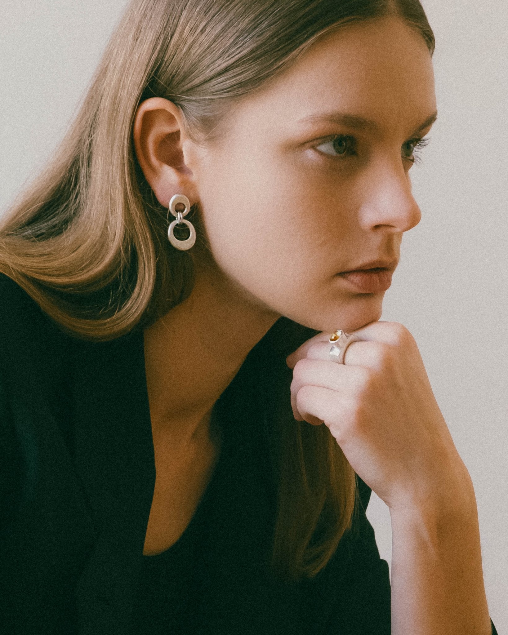 NOVA RING l Citrine Sculptural Ring l Cklasic Designs