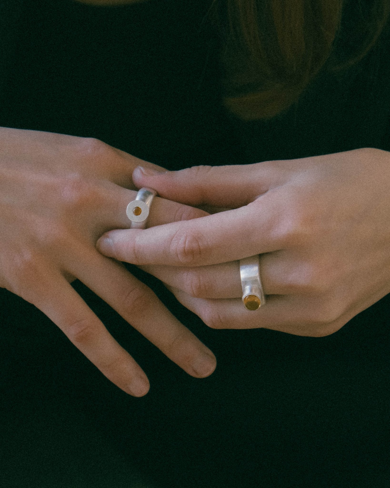 NOVA RING l Citrine Sculptural Ring l Cklasic Designs