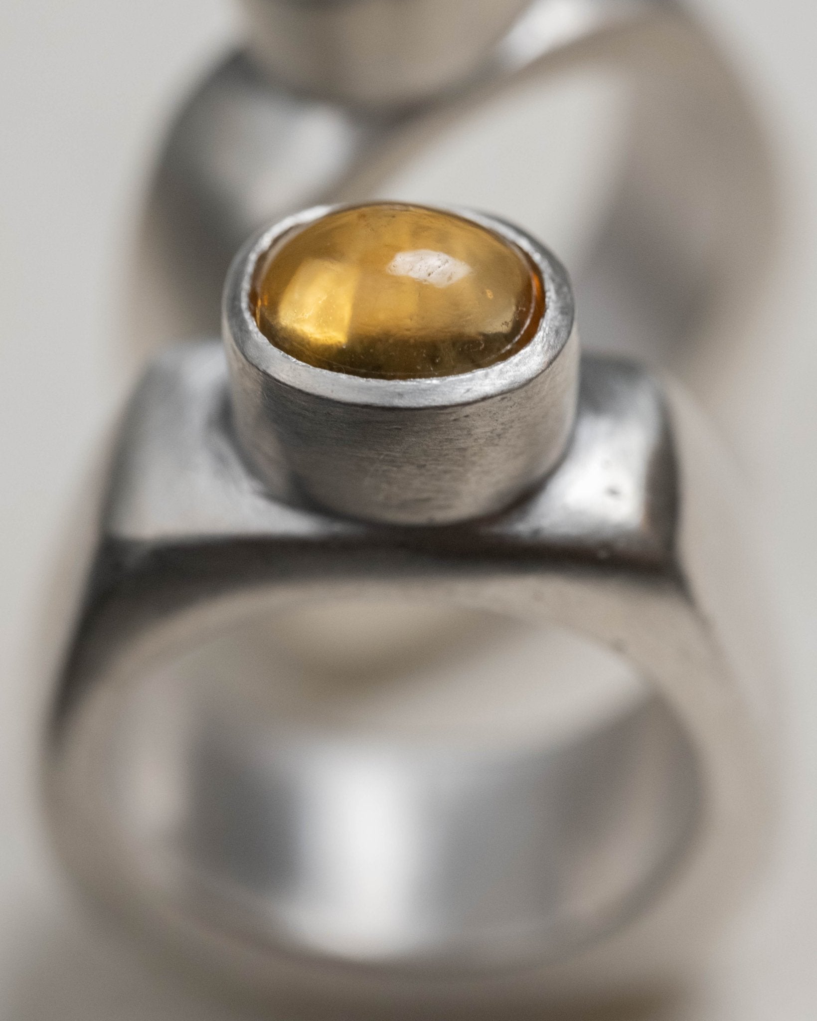 NOVA RING l Citrine Sculptural Ring l Cklasic Designs