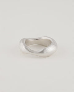 Ives Ring chunky solid sterling silver sculptural band