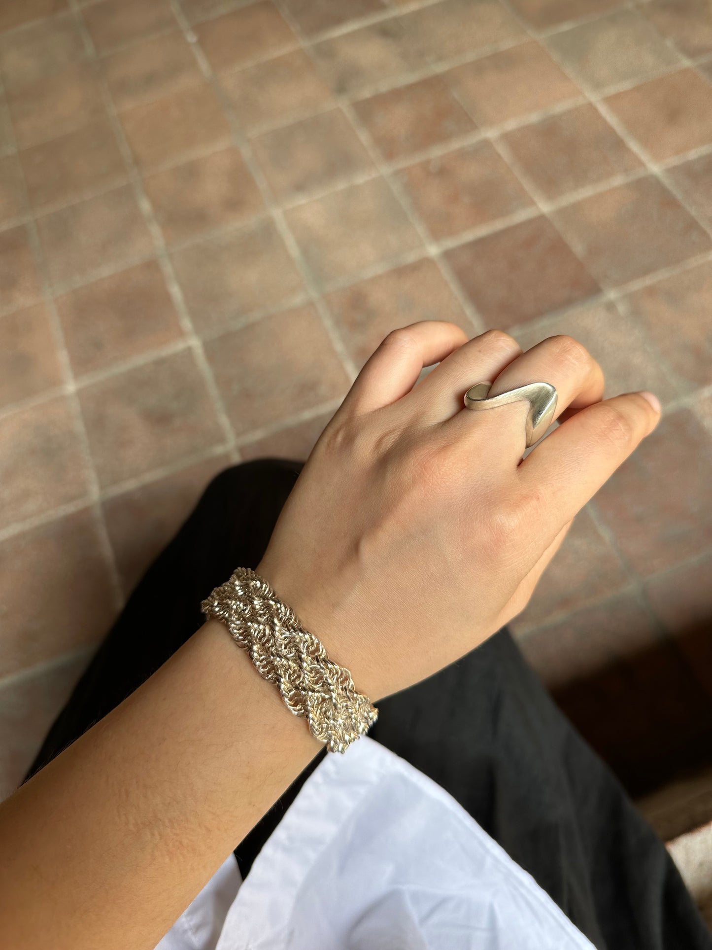 WOVEN MESH BRACELET