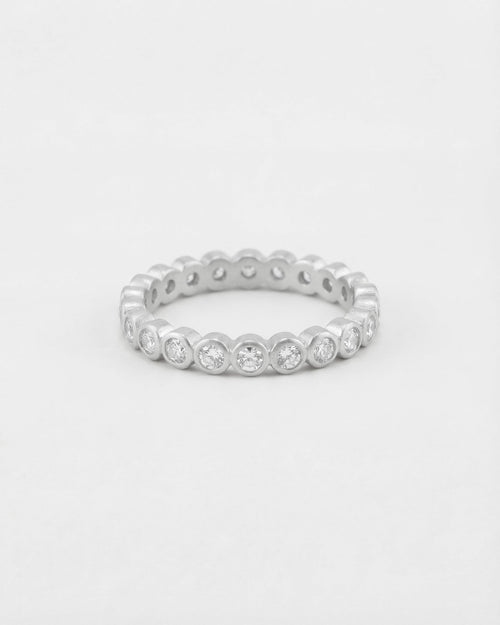 BIRTHSTONE INFINITY RING - Cklasic Designs