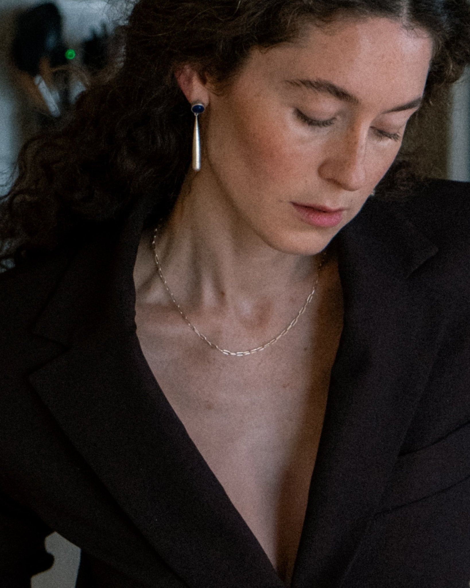 DELICATE PAPERCLIP NECKLACE - Cklasic Designs