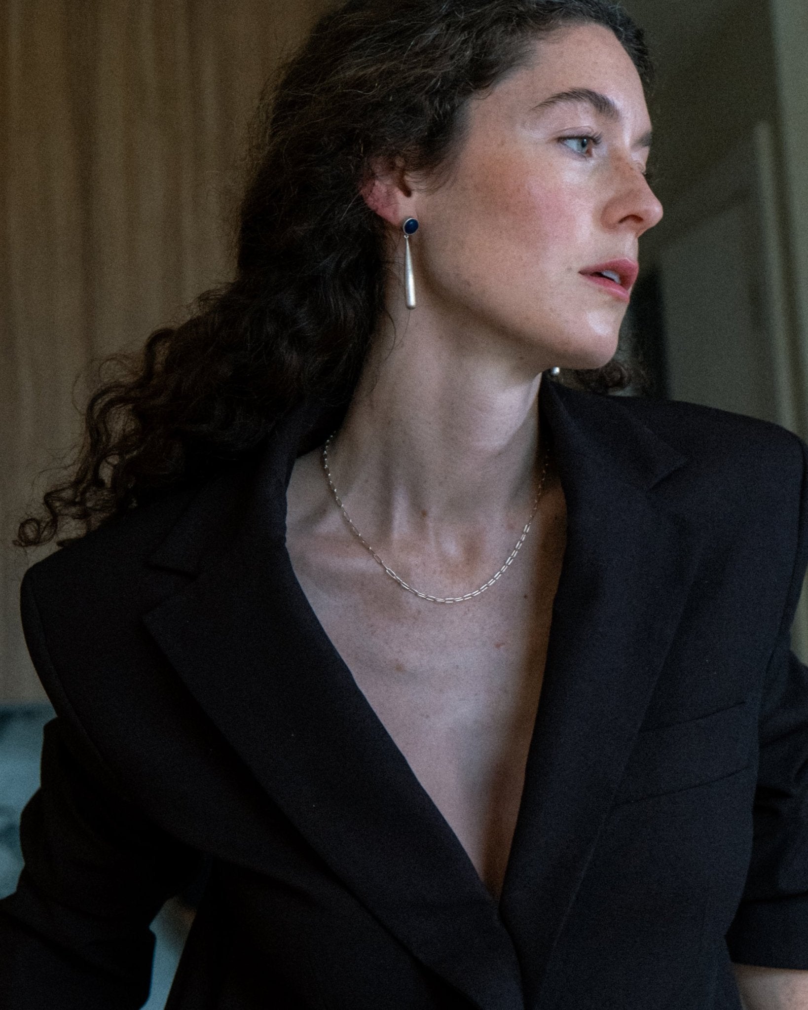 DELICATE PAPERCLIP NECKLACE - Cklasic Designs