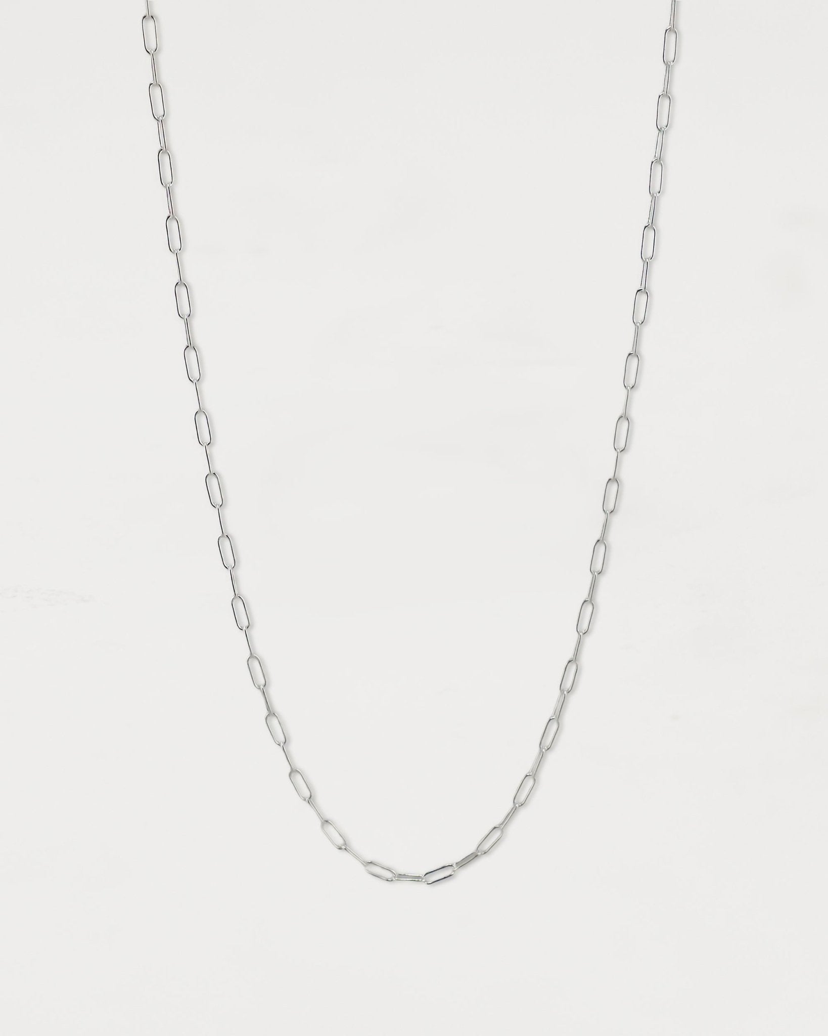 DELICATE PAPERCLIP NECKLACE - Cklasic Designs