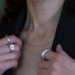 DELICATE PAPERCLIP NECKLACE - Cklasic Designs