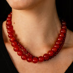 HINA NECKLACE, CARNELIAN - Cklasic Designs
