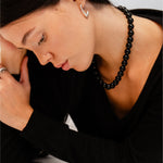 HINA NECKLACE, ONYX - Cklasic Designs