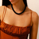 HINA NECKLACE, ONYX - Cklasic Designs
