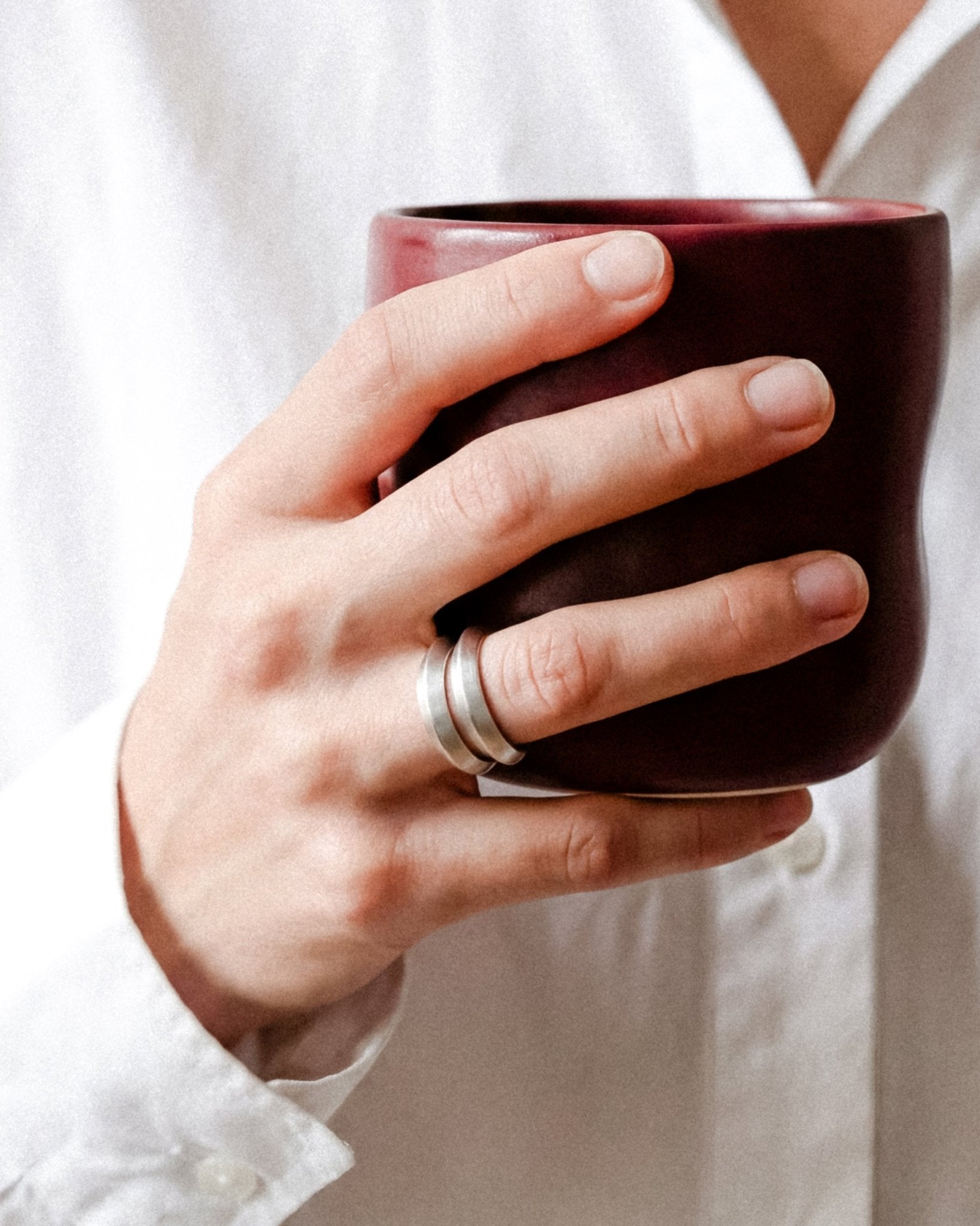 SAUCER RING STACK - Cklasic Designs