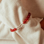 SMALL HINA BRACELET, CARNELIAN - Cklasic Designs