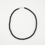 SMALL HINA NECKLACE, ONYX - Cklasic Designs